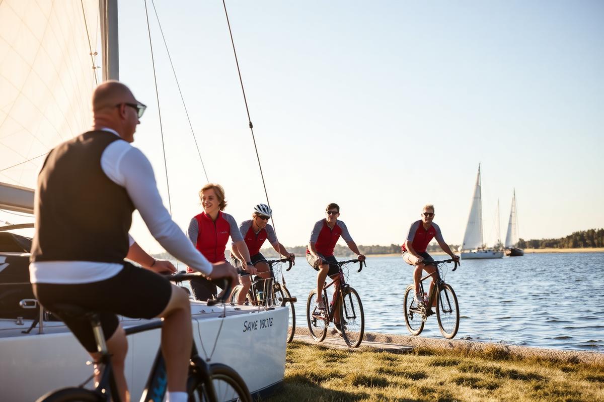 Corporate group taking part in a premium sports incentive experience in the Netherlands